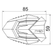 PUIG cras paduri R19 YAMAHA YZF-R6 06-07 PUIG cras paduri R19 YAMAHA YZF-R6 06-07 thumb