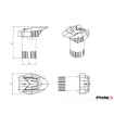 PUIG cras paduri R19 BMW F600S 06-11, F600R 09-14 PUIG cras paduri R19 BMW F600S 06-11, F600R 09-14 thumb