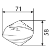 PUIG cras paduri R12 HONDA CB300F 15-19 PUIG cras paduri R12 HONDA CB300F 15-19 thumb
