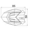 PUIG cras paduri R19 HONDA CB125R NEO SPORTS CAFE 18-20 PUIG cras paduri R19 HONDA CB125R NEO SPORTS CAFE 18-20 thumb