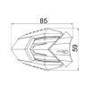 PUIG cras paduri R19 HONDA CB125R NEO SPORTS CAFE 18-20 PUIG cras paduri R19 HONDA CB125R NEO SPORTS CAFE 18-20 thumb