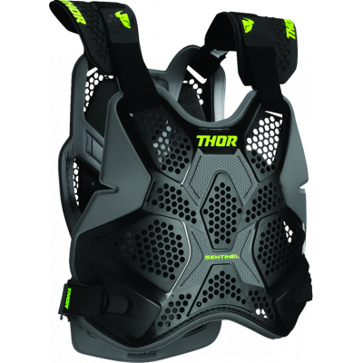 Armura de protectie THOR SENTINEL PRO BLACK/NEON GREEN