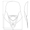Parbriz PUIG TOURING TRIUMPH TIGER SPORT 660 22-23 CLEAR Parbriz PUIG TOURING TRIUMPH TIGER SPORT 660 22-23 CLEAR thumb