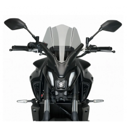 PUIG mica NEW GENERATION TOURING YAMAHA MT-07 21-23 SMOKE