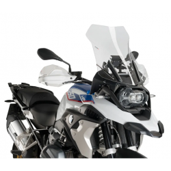 PUIG mica TOURING BMW R1200GS 13-18, R1200GS ADVENTUREE 14-18, R1250GS 18-23, R1250GS ADVENTURE 19-23 CLEAR