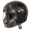 Casca PREMIER TROPHY CARBON NX GOLD CHROMED