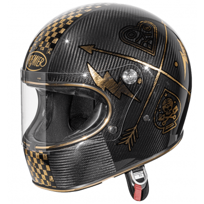 Casca PREMIER TROPHY CARBON NX GOLD CHROMED Casca PREMIER TROPHY CARBON NX GOLD CHROMED