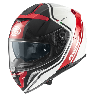 Casca PREMIER DEVIL PH 2 WHITE/RED Casca PREMIER DEVIL PH 2 WHITE/RED