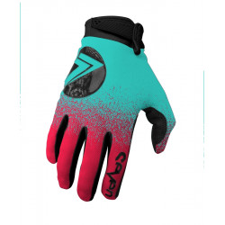 Manusi motocross SEVEN ANNEX 7 DOT FLO RED/BLUE