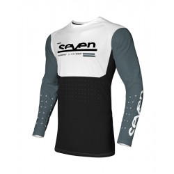 Bluza motocross SEVEN VOX APERTURE FLO GRAY/WHITE