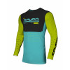 Bluza motocross SEVEN VOX APERTURE FLO YELLOW/BLUE
