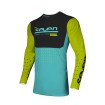 Bluza motocross SEVEN VOX APERTURE FLO YELLOW/BLUE thumb