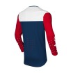Bluza motocross SEVEN VOX APERTURE FLO WHITE/RED/NAVY thumb