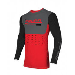 Bluza motocross SEVEN VOX APERTURE FLO RED 