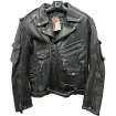 Geaca de piele CHOPPER BLACK Geaca de piele CHOPPER BLACK thumb