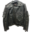Geaca de piele CHOPPER BLACK Geaca de piele CHOPPER BLACK thumb