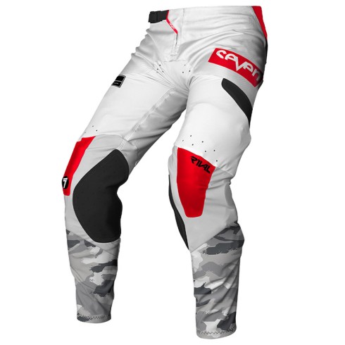 Pantaloni motocross SEVEN RIVAL BARRACK WHITE