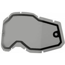 Placa dubla pentru ochelari 100%-CLEAR GEN 2 P-SMOKE