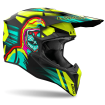 Casca motocross AIROH WRAAAP CYBER YELLOW MATT thumb