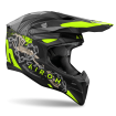 Casca motocross AIROH WRAAAP DARKNESS MATT thumb