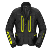 Geaca din textil SPIDI TRAVELER 3 EVO BLACK/YELLOW FLUO thumb