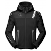 Geaca din textil SPIDI HOODIE WARRIOR BLACK