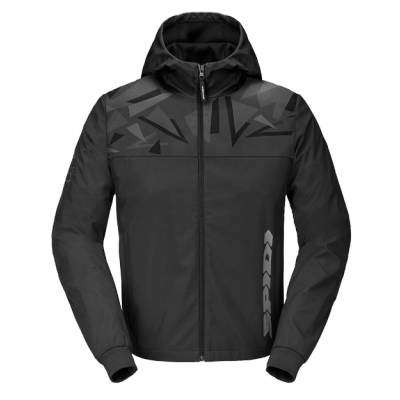 Geaca din textil SPIDI HOODIE EVO SPORT BLACK