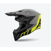 Casca motocross AIROH WRAAAP RELOADED YELLOW MATT thumb