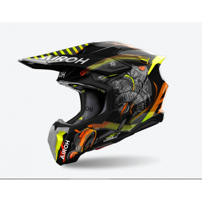 Casca motocross AIROH TWIST 3 TOXIC GLOSS