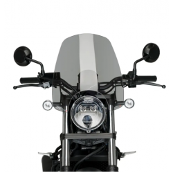 Parbriz PUIG NEW GENERATION TOURING HONDA CMX 500 REBEL 17-23 SMOKE Parbriz PUIG NEW GENERATION TOURING HONDA CMX 500 REBEL 17-23 SMOKE