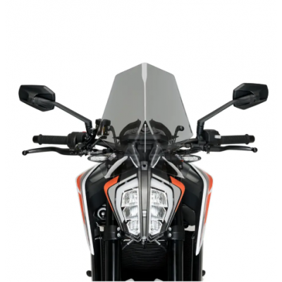 Parbriz PUIG NEW GENERATION SPORT KTM 790 DUKE 18-23, 890 DUKE 21-23, 890 DUKE R 20-23 SMOKE Parbriz PUIG NEW GENERATION SPORT KTM 790 DUKE 18-23, 890 DUKE 21-23, 890 DUKE R 20-23 SMOKE