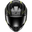 Casca SHARK D-SKWAL 3 SIZLER GLOSS BLACK/GREY/YELLOW FLUO thumb