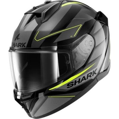 Casca SHARK D-SKWAL 3 SIZLER GLOSS BLACK/GREY/YELLOW FLUO Casca SHARK D-SKWAL 3 SIZLER GLOSS BLACK/GREY/YELLOW FLUO