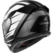 Casca SHARK D-SKWAL 3 SIZLER GLOSS BLACK/GREY/WHITE thumb