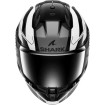 Casca SHARK D-SKWAL 3 SIZLER GLOSS BLACK/GREY/WHITE thumb