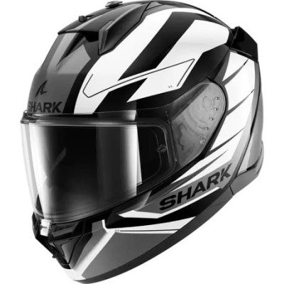Casca SHARK D-SKWAL 3 SIZLER GLOSS BLACK/GREY/WHITE Casca SHARK D-SKWAL 3 SIZLER GLOSS BLACK/GREY/WHITE