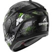Casca SHARK RIDILL 2 MOLOKAI GLOSS BLACK/GRAY/GREEN thumb
