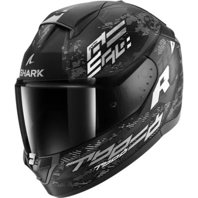 Casca SHARK RIDILL 2 MOLOKAI MATT BLACK/GRAY Casca SHARK RIDILL 2 MOLOKAI MATT BLACK/GRAY