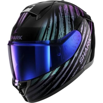 Casca SHARK RIDILL 2 MOLOKAI GLOSS BLACK/VIOLET Casca SHARK RIDILL 2 MOLOKAI GLOSS BLACK/VIOLET