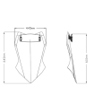 Parbriz PUIG TOURING YAMAHA TRACER 9 21-23, TRACER 9 GT 21-23 SMOKE thumb