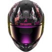  Casca SHARK SKWAL i3 HELLCAT MATT BLACK/WHITE/PINK thumb