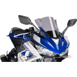 PUIG mica Z-RACING YAMAHA YZF-R3 15-18 SMOKE