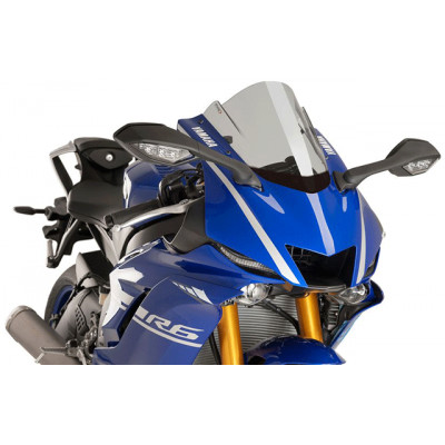 Parbriz PUIG Z-RACING YAMAHA YZF-R6 17-20, YZF-R6 RACE 21-22 SMOKE