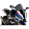 Parbriz PUIG R-RACER BMW S1000RR 19-22, M1000RR 2021 DARK SMOKE