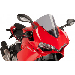 PUIG mica R-RACER DUCATI PANIGALE 959 16-20, 1299 15-17 SMOKE