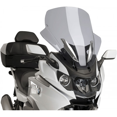 Parbriz PUIG TOURING BMW K1600 GT/GTL 11-22, K1600 B/GRAND AMERICA 18-21, R1200RT 14-18, R1250RT 19-20 SMOKE