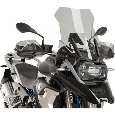 Parbriz PUIG TOURING BMW R1200GS 13-18, R1200GS ADVENTURE 14-18, R1250GS 18-23, R1200GS ADVENTURE 19-23 SMOKE