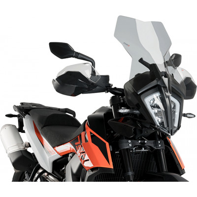 Parbriz PUIG TOURING KTM 790 ADVENTURE / ADVENTURE R 19-21; 890 ADVENTURE / ADVENTURE R 21-22 SMOKE Parbriz PUIG TOURING KTM 790 ADVENTURE / ADVENTURE R 19-21; 890 ADVENTURE / ADVENTURE R 21-22 SMOKE