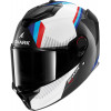 Casca SHARK SPARTAN GT PRO DOKHTA CARBON BLACK/WHITE/RED
