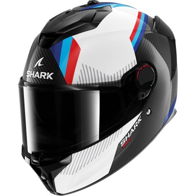 Casca SHARK SPARTAN GT PRO DOKHTA CARBON BLACK/WHITE/RED Casca SHARK SPARTAN GT PRO DOKHTA CARBON BLACK/WHITE/RED